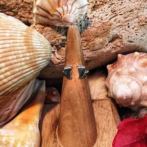 Sterling Silver Baby Feet Toe Ring